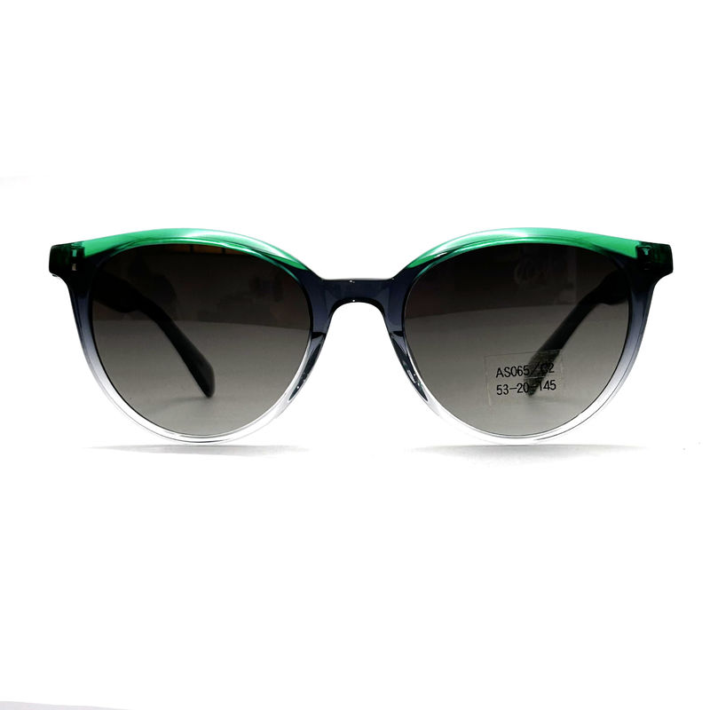 AS065 Lunettes de soleil à cadre en acétate avec matériau de lentille CR 39 pour une protection UV à la mode