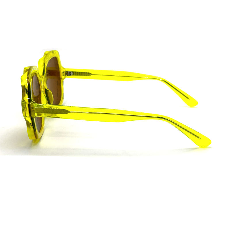 Lunettes de soleil à cadre en acétate de style moderne ◄ modèle AS122 - CR 39 100% protection UV, usine ODM/OEM