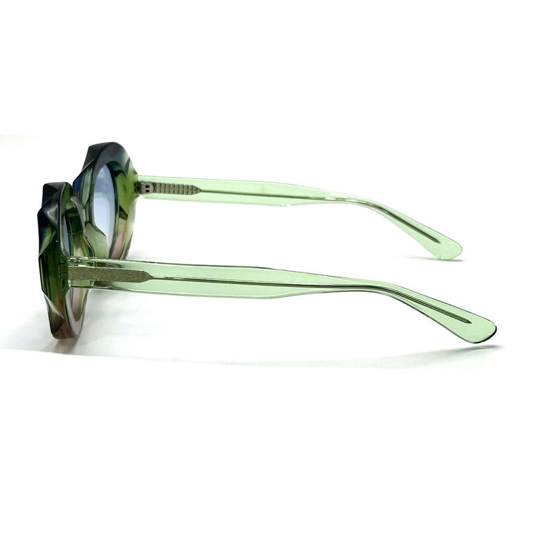 Les lunettes de soleil à cadre d'acétate avec 100% de protection UV-AS123, ODM / OEM