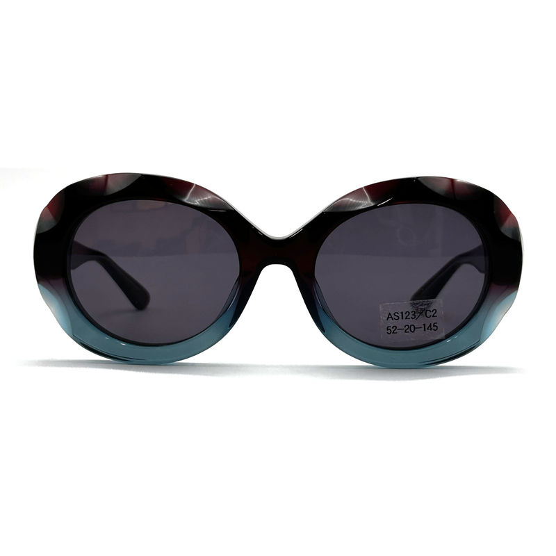 Les lunettes de soleil à cadre d'acétate avec 100% de protection UV-AS123, ODM / OEM
