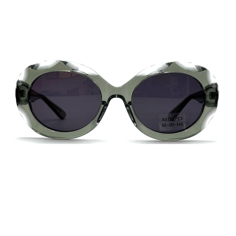Les lunettes de soleil à cadre d'acétate avec 100% de protection UV-AS123, ODM / OEM