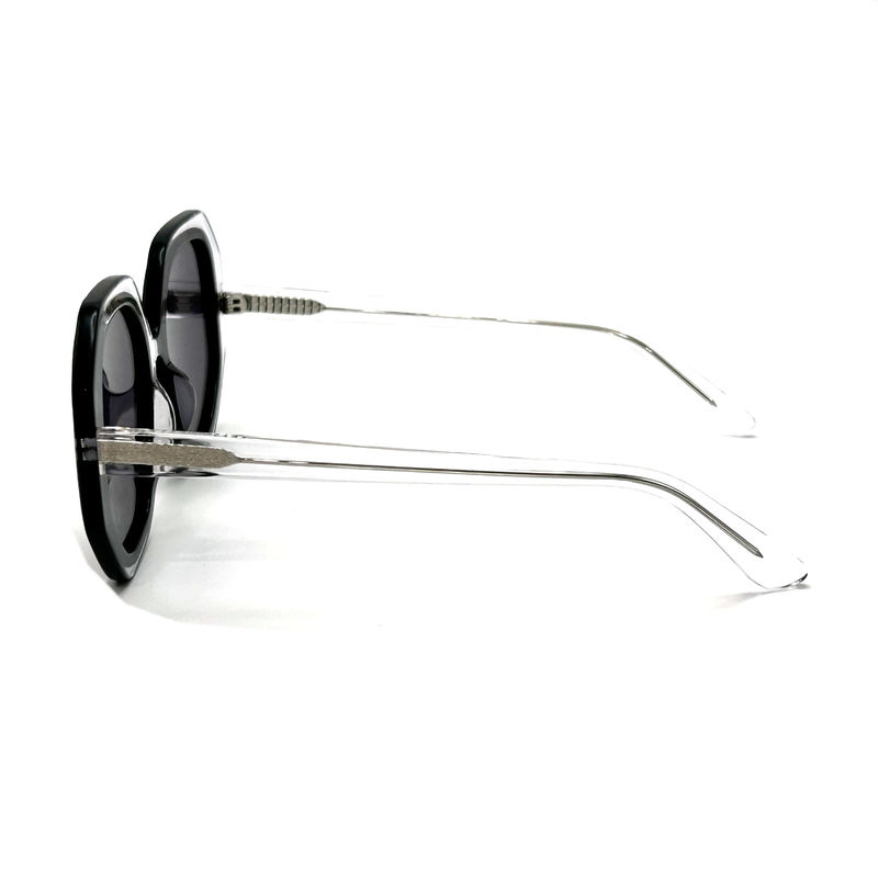 CR39 lunettes de soleil unisexes en acétate avec 100% de protection UV-modèle AS121, OEM / usine personnalisée