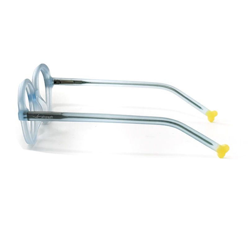 Modèle AD226 cadre optique classique en acétate rond pour unisexe, usine OEM personnalisée