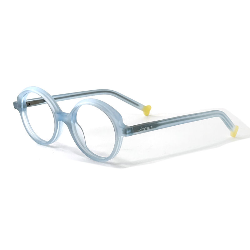Modèle AD226 cadre optique classique en acétate rond pour unisexe, usine OEM personnalisée