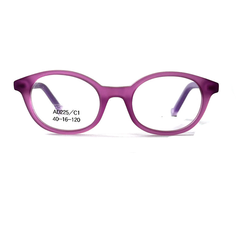 Cadre de lunettes de lecture en acétate rond unisexe avec couleurs personnalisées-modèle AD225, lunettes OEM / ODM Fatoory