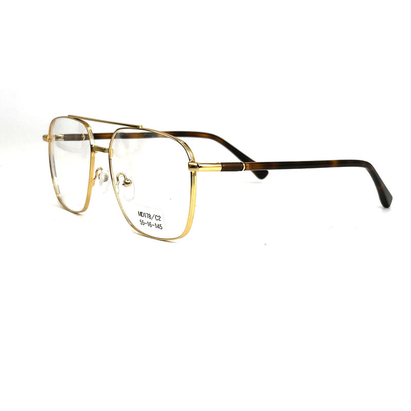 Cadres optiques métalliques ronds personnalisés pour vos lunettes à la perfection Facory MD178