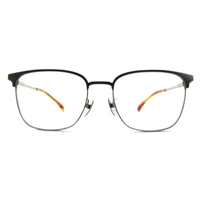 Bon prix TF3350 cadre optique en titane argenté carré style classique durable en ligne