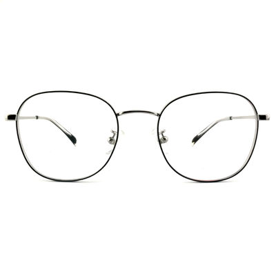 Bon prix FM2582 Cadre de lunettes métalliques rondes légères, Cadre de lunettes optiques personnalisé en ligne