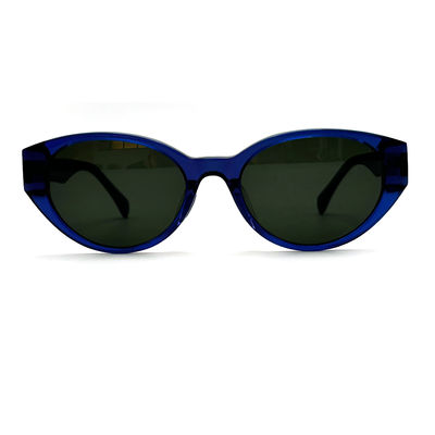 Bon prix AS105 Femmes lunettes de soleil à l'acétate à 100% de protection contre les rayons UV rondes avec lentille CR 39 en ligne